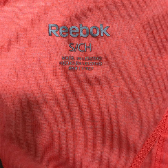 Reebok Dynamic Racerback Tank Top Fitted Performance Pink Coral Womens Sz Small - Picture 6 of 8